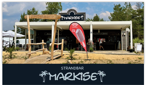 Strandbar Markise Bärwalder See